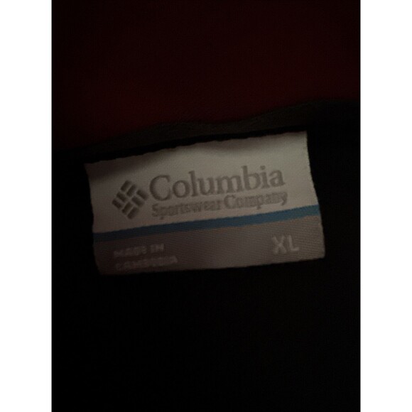 Columbia Zip Up Jacket Men’s XL Red - Picture 5 of 8